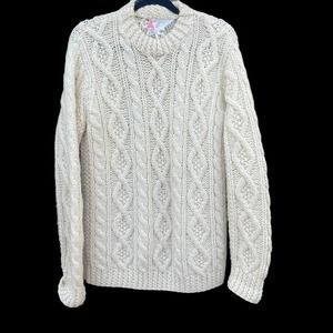 Italian Irish Knit Sweater by Mogar Florence Maglieria
